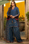 Charizma Mi Amor Pret/Stitched – Embroidered Raw Silk Suit CMA-5-136